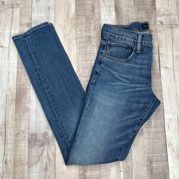 Lucky Brand Medium Wash 110 Skinny Jeans 28x32 - Picture 9 of 10